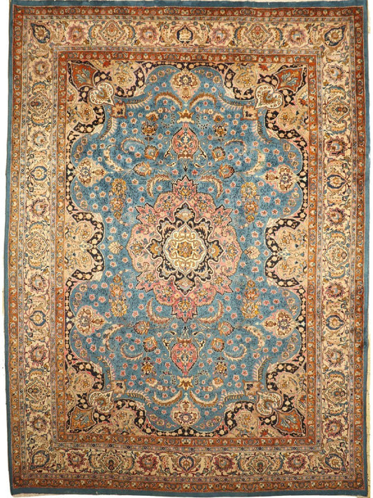 Aseman | 11' 4" x 8' 3" | Persian Kashmar Rug