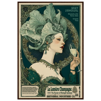 La Lumière Champagne - Poster & Framed Print