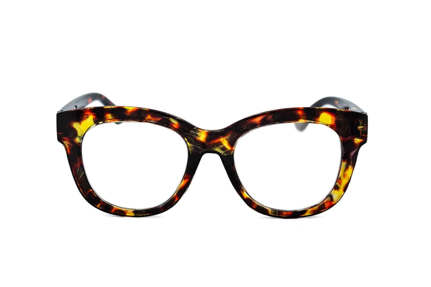 Alba – Oversized Clear Reading Glasses | Bolero Eyewear