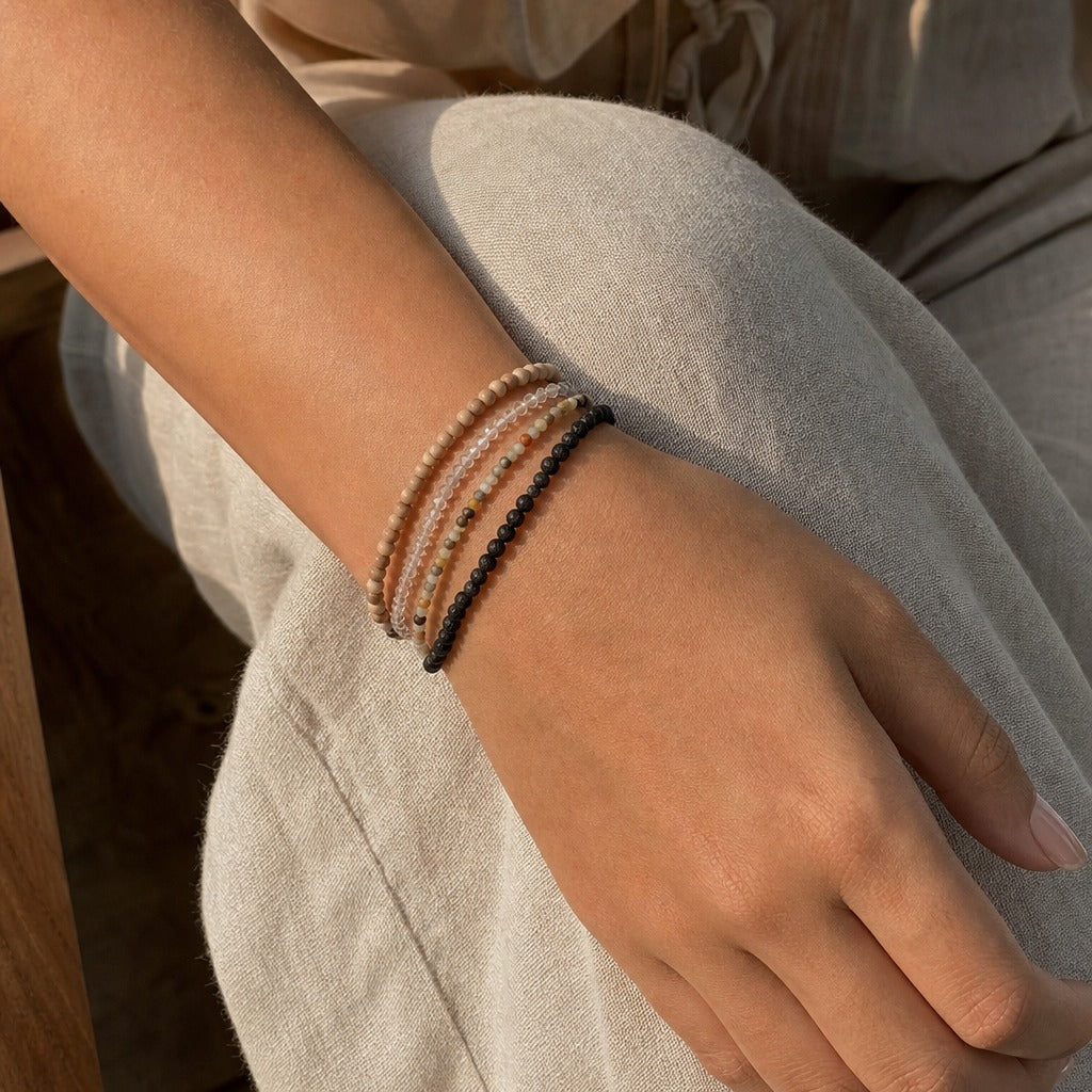 Bumblebee Jasper Bracelet - 2-3mm