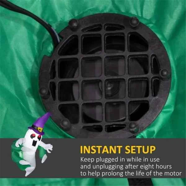 LED Halloween Ghost Inflatable – Spooky Window Hanging & Garden Decoration (Only United States Delivery)