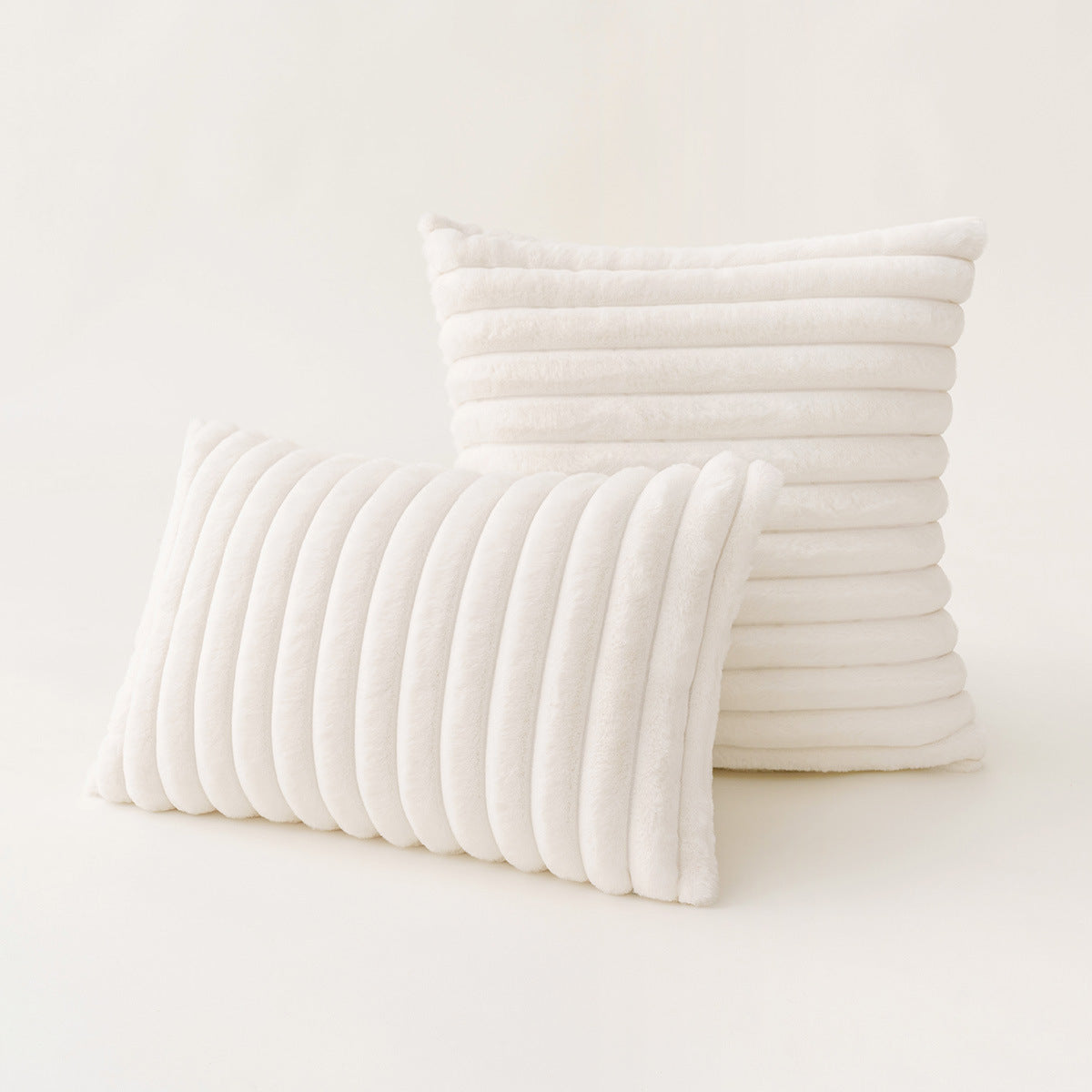 Modern Striped Pillow Cover – Polyester Sofa Cushion Case for Living Room & Bedroom