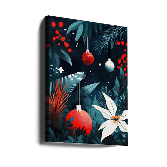 Wandbild Weihnachtsabend Leinwandbild