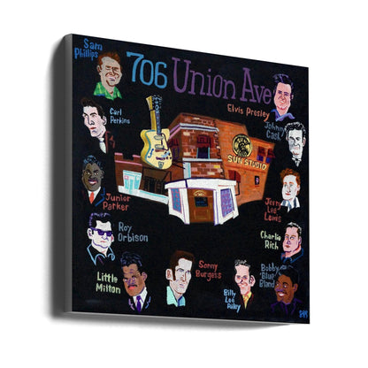 Wall art 706 Union Canvas Print