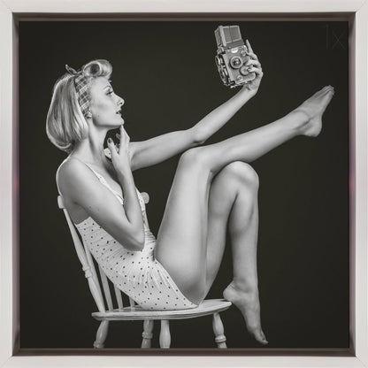 Wall art Vintage Selfie