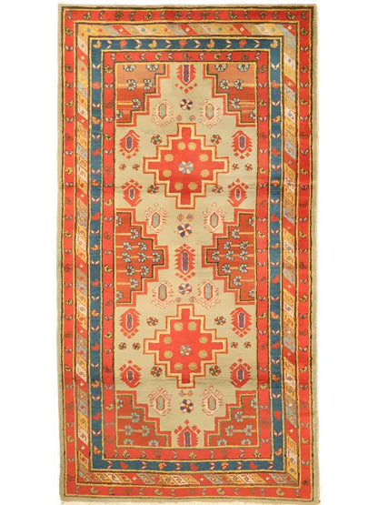 Caucasian Derbend Rug | 3' 1" x 6'
