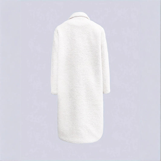 Women’s Long Winter Coat – Warm Autumn & Winter Full-Length Casual Outerwear Jacket