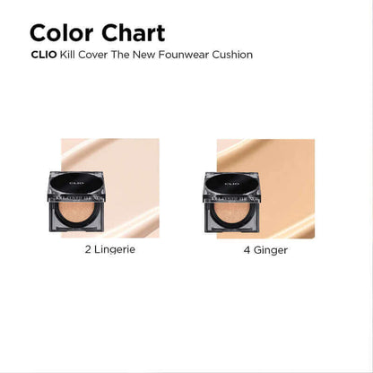Clio Kill Cover The New Founwear Cushion + Refill 15g