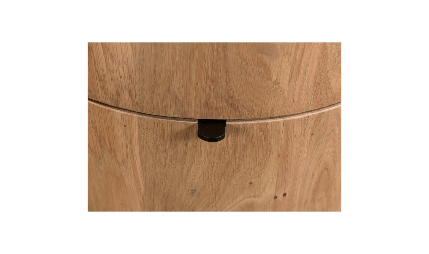 Colin Top-Grain Leather Bed