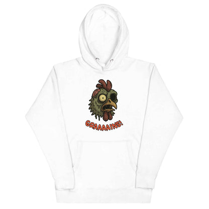Halloween Zombie Chicken Unisex Bunny Hug (hoodie)