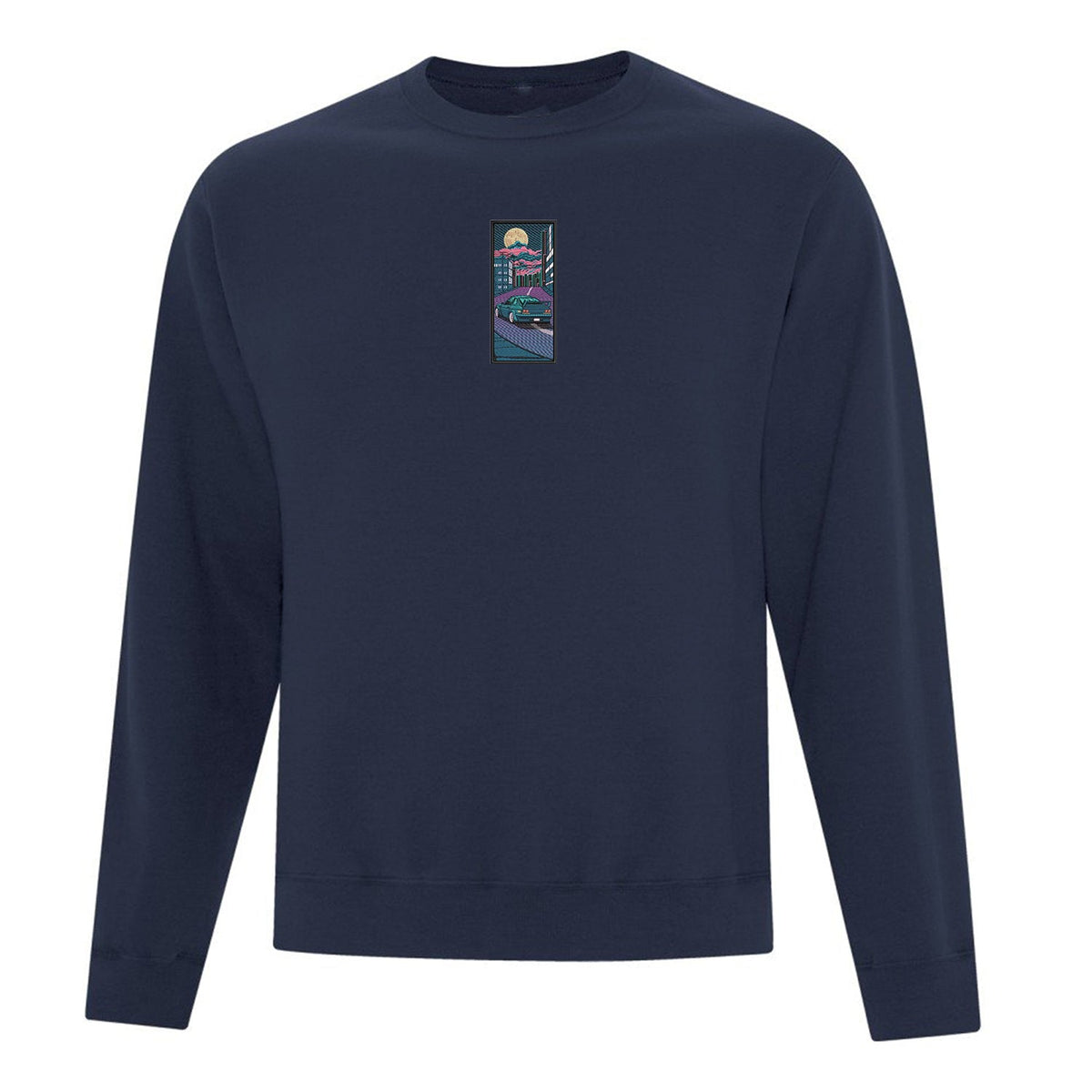 Crewneck Nuit au Japon brodé
