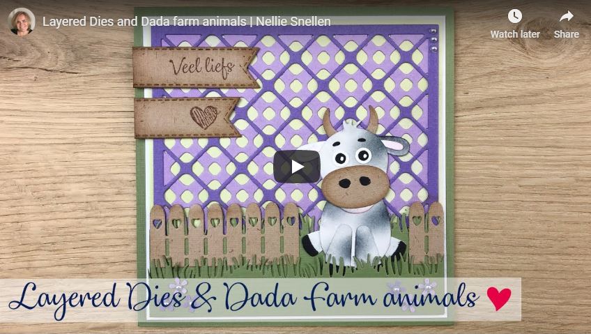 Shape Die - Heart Picket Fence