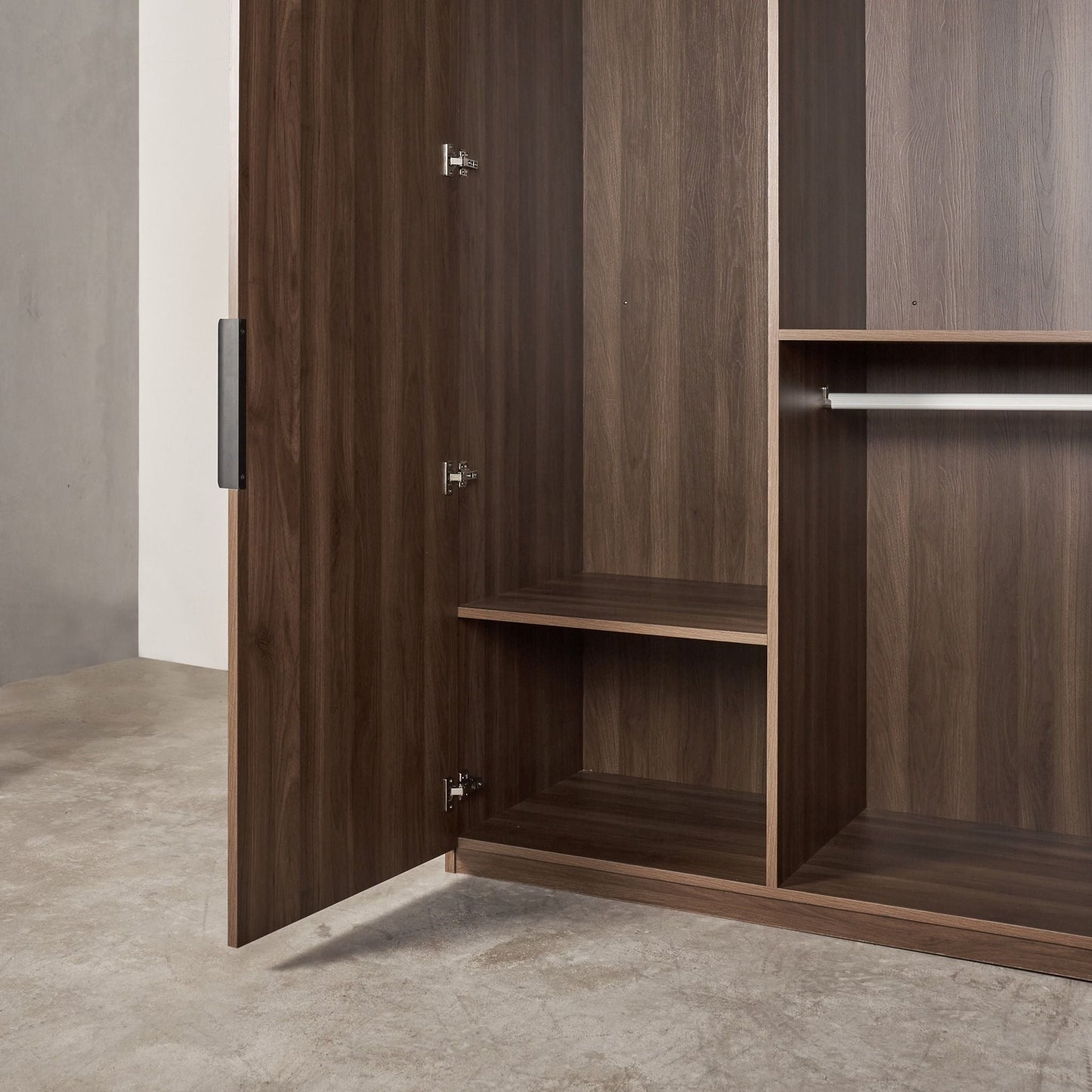 Dalumd Two-Door Wooden Wardrobe