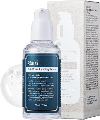 Dear, Klairs Rich Moist Soothing Serum 80ml
