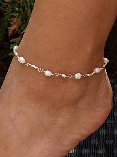 Freshwater Pearl Anklet