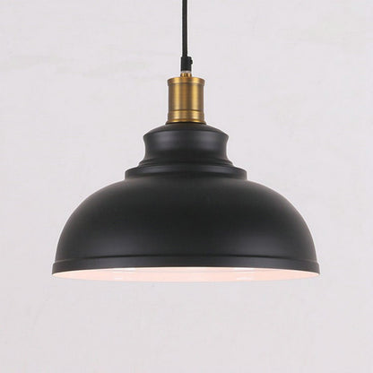 Industrial Pendant Light - Barn Metal Hanging Light Fixture for Kitchen Island, 30cm E27 Vintage Ceiling Lamp