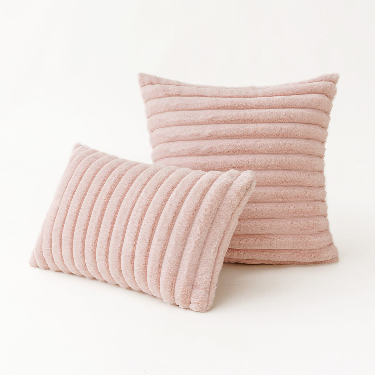 Modern Striped Pillow Cover – Polyester Sofa Cushion Case for Living Room & Bedroom