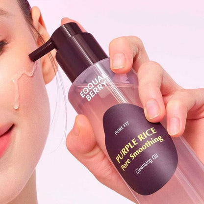 Eqqualberry Purple Rice Pore Smoothing Cleansing Oil 200ml