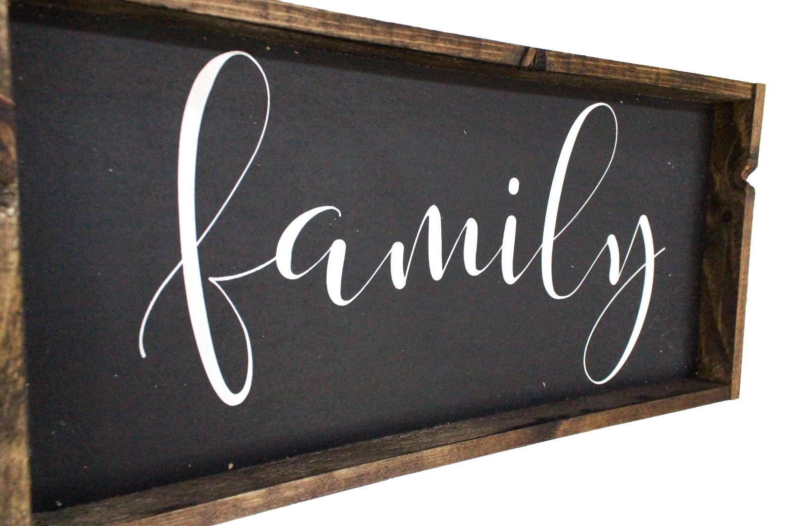 Family Wood Sign - AURABAGS SHOP