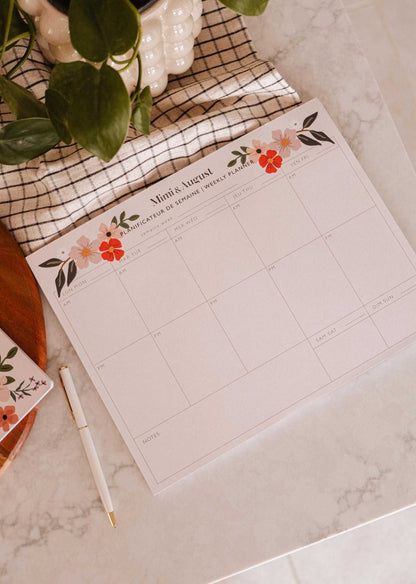 Flower Bomb - Weekly Planner