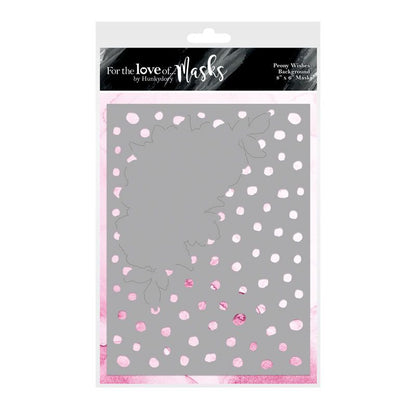 For The Love Of Masks - Peony Wishes Background Mask
