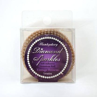 Diamond Sparkles Pearl Gemstone Rolls