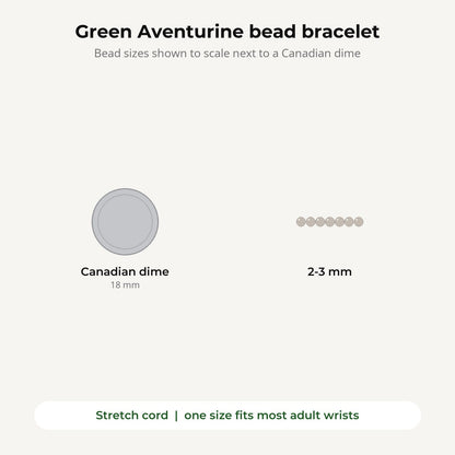 Green Aventurine Bracelet - 2-3mm