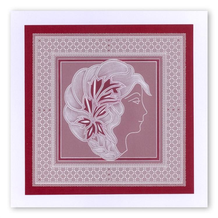 Groovi Amaryllis Cameo A6 Plate