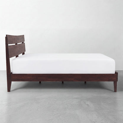 Aurora Solid Wood Bed Frame
