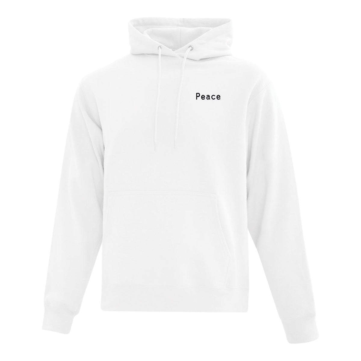 Hoodie "Peace" brodé