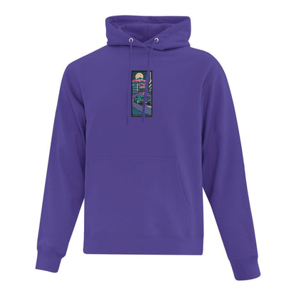 Hoodie Nuit au Japon brodé