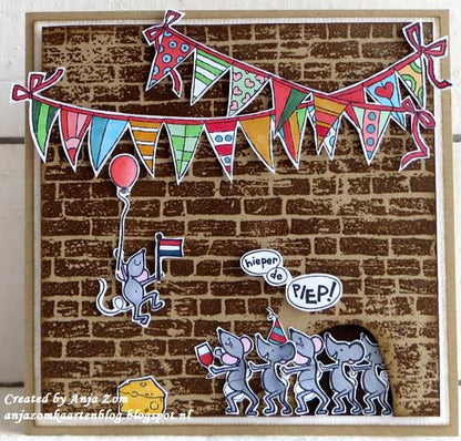 Marianne Design -Hetty's border - garland