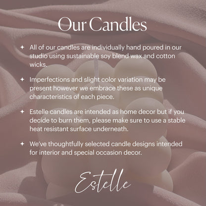 Handmade Christmas House Soy Candle: Holiday Home Decor