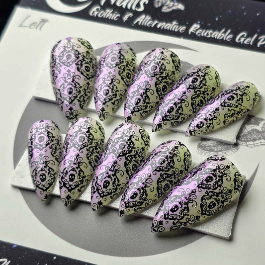 Skull Damask