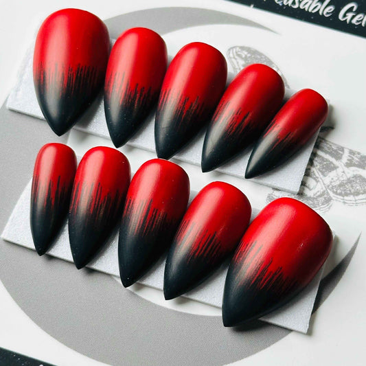 Red & Black Claws