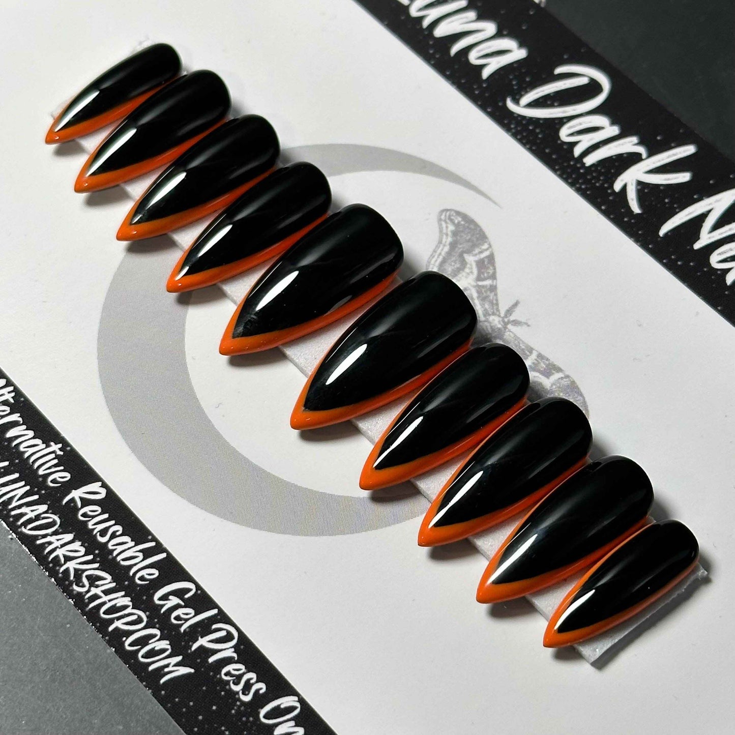 Black and Orange Skinny French