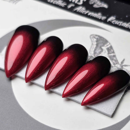 Crimson Reverse Ombré