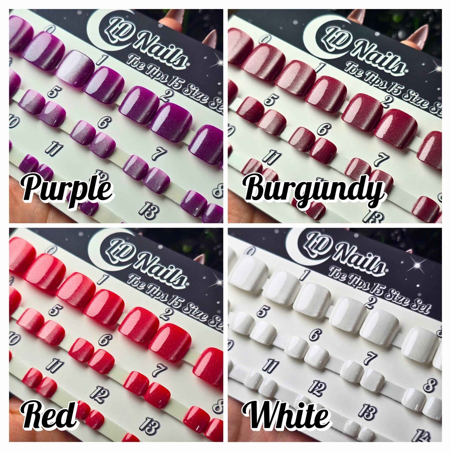 RTS Cat Eye Toe Tips