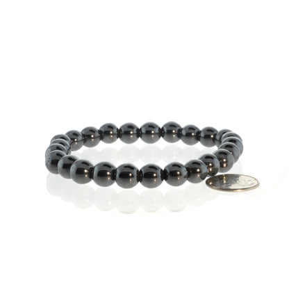Hematite Bead Bracelet