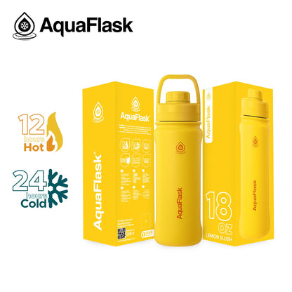 AquaFlask Original Vakuumisolierte Wasserflaschen 530ml (18oz)