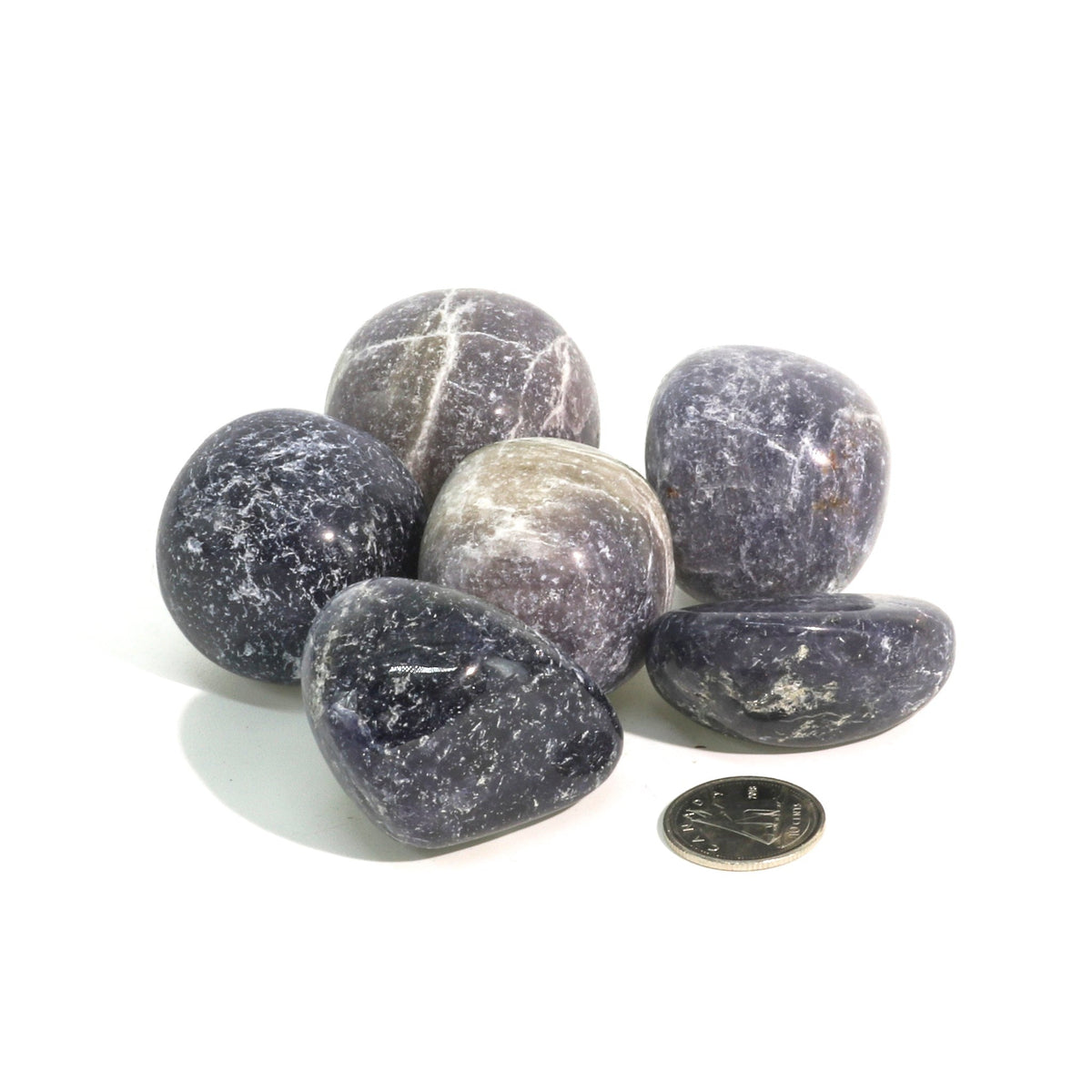 Iolite Tumbled Stones - India