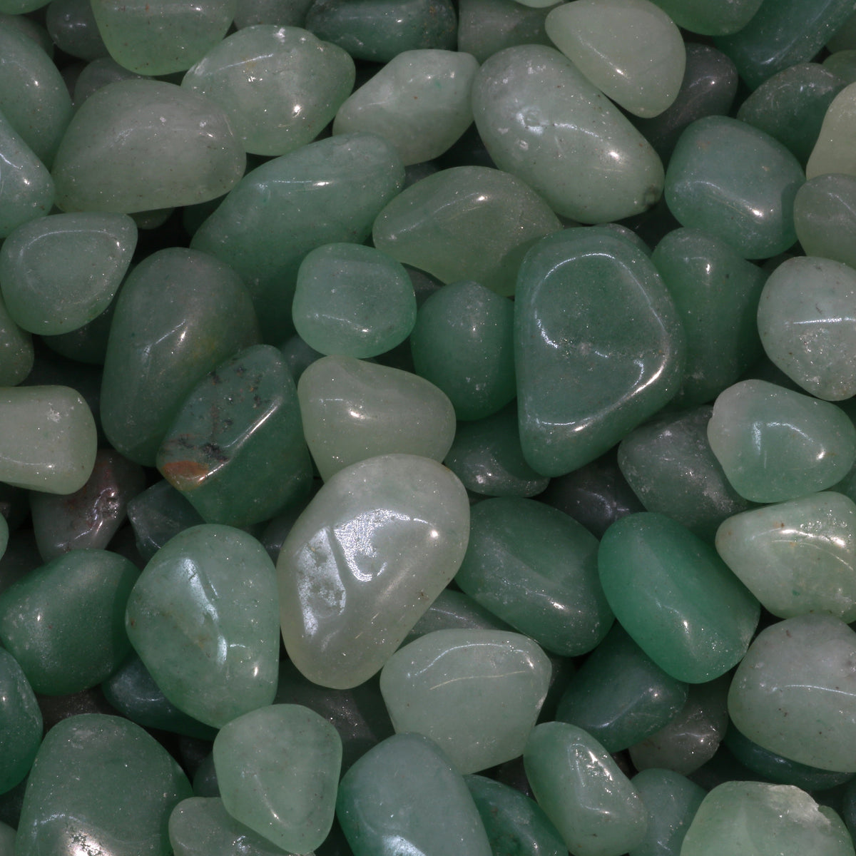 Green Aventurine Tumbled Stones - Brazil