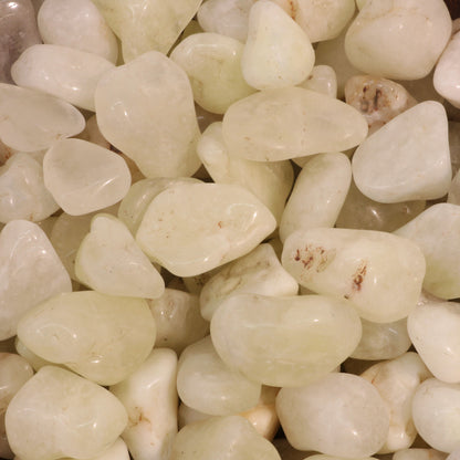 Sulfur Quartz Tumbled Stones