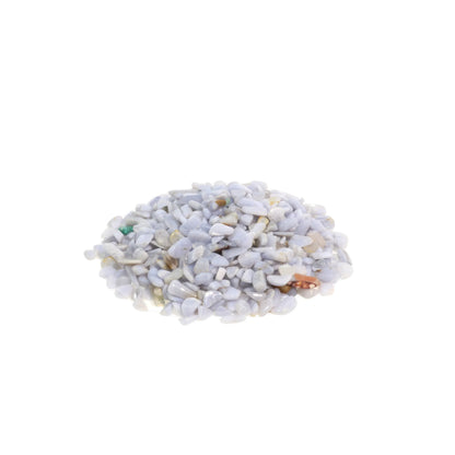 Blue Lace Agate Tiny Tumbled Stones - B Quality