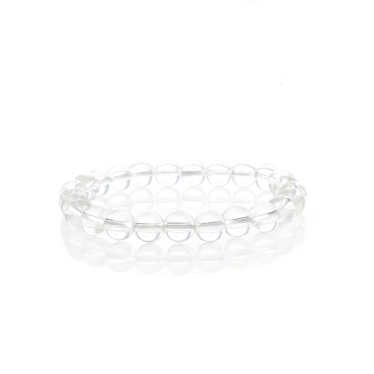 Clear Quartz Bead Bracelet