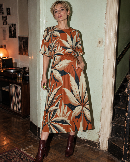 Cali Midi Pocket Dress