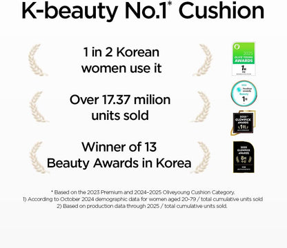 JUNGSAEMMOOL Essential Skin Nuder Cushion + Refill