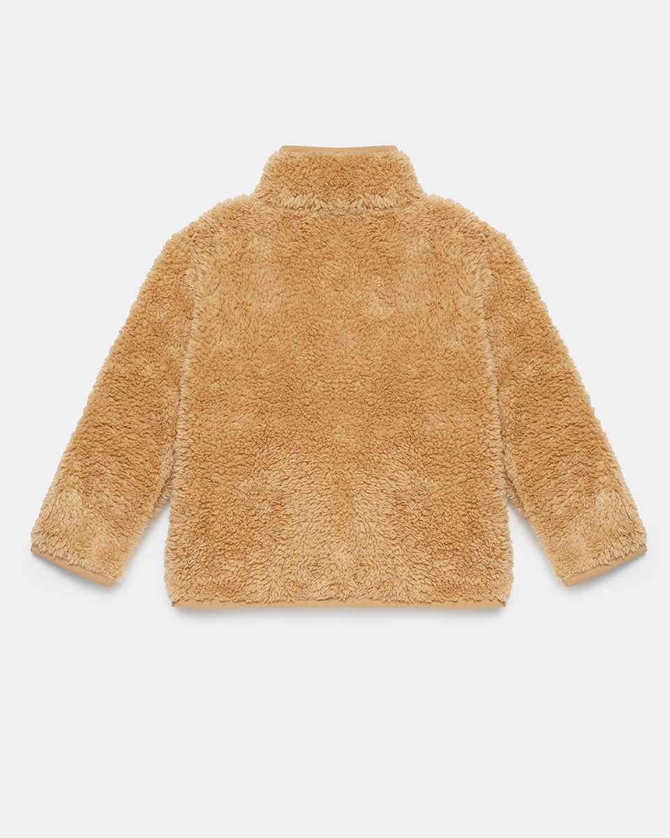 Kids EcoLoft Teddy Zip Front