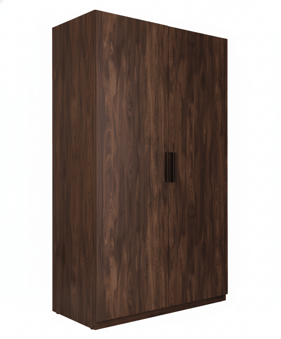 Koster Brown Wooden Wardrobe