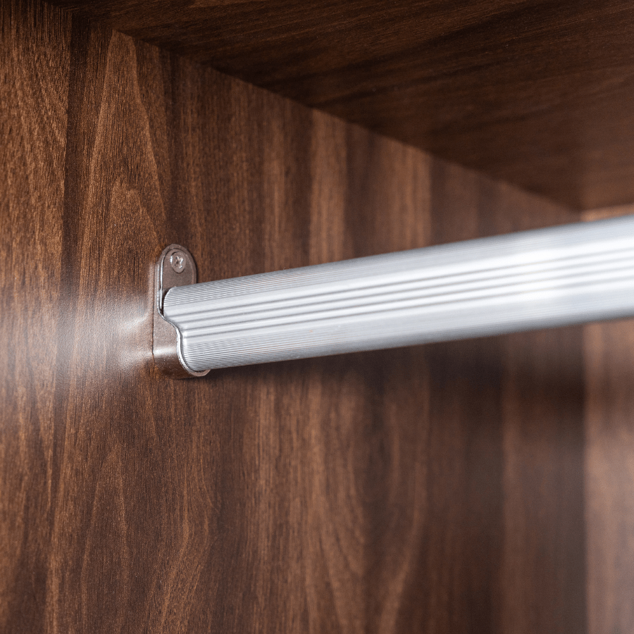 Koster Brown Wooden Wardrobe
